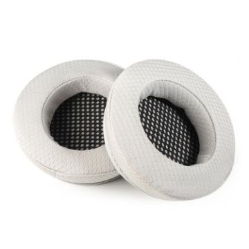 Mesh Replacement Earpads 2pcs for EDIFIER HECATE G4 - White - 1