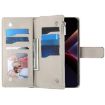 Xiaomi 14T Brown Leather Wallet Phone Case with Strap & Multi-card Slots - 4