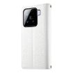 Xiaomi 15 Multi-card Zipper Wallet Leather Phone Case with Strap White - 3