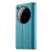 Xiaomi 15 Ultra Blue Leather Wallet Phone Case with Strap & Zipper - 3