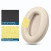 Protein Leather Earpads for EDIFIER MT6 Pro (2pcs, Champagne) Replacement - 3