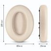 Protein Leather Earpads for EDIFIER MT6 Pro (2pcs, Champagne) Replacement - 4