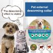 Cat Deworming & Calming Collar - Fleas & Ticks Removal, 56cm, Green - 6