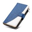 Redmi 12/Note 12R Leather Wallet Phone Case with Strap - Dark Blue - 6