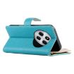 Redmi 14C/14R/A4 5G/A3 Pro Leather Wallet Case with Strap - Blue - 5