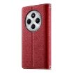 Redmi 14C/14R/A4 5G/A3 Pro Leather Wallet Case with Strap (Red) - 3