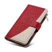 Redmi K70/K70 Pro/Poco F6 Pro Leather Wallet Case with Strap - Red - 6