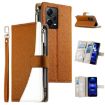 Redmi Note12 Pro+/Explorer Wallet Leather Case with Strap (Brown) - 1