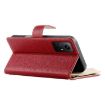 Redmi Note 12S/11 4G Leather Wallet Case with Strap - Red - 5