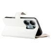 Redmi Note 13 Pro 4G/Poco M6 Pro Wallet Leather Case with Strap White - 5