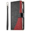 Redmi Note 13 Pro+ Global Leather Wallet Case with Strap (Black) - 2