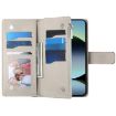 Redmi Note 14 5G Brown Leather Wallet Case with Strap & Multi-card Slots - 4