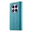 Redmi Note 14 Pro 5G/Pro+ 5G Blue Leather Wallet Case with Strap - 3
