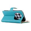 Redmi Note 14 Pro 5G/Pro+ 5G Blue Leather Wallet Case with Strap - 5