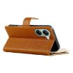 Redmi Turbo 4/Xiaomi Poco X7 Pro Brown Leather Wallet Case with Strap - 5