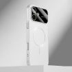 iPhone 16 Kalebol MagSafe Frosted PC Case - Large Window White - 1