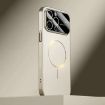 iPhone 13 Pro Kalebol MagSafe Frosted PC Case - Titanium Color - 1