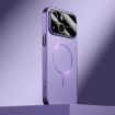 iPhone 13 Kalebol MagSafe Frosted PC Case - Deep Purple, Large Window - 1
