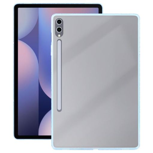 Samsung Galaxy Tab S9+/S10+ Ice Blue TPU Hybrid Clear Tablet Case - 1