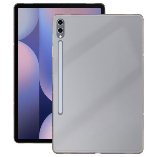 Samsung Galaxy Tab S9+/S10+ Black TPU Hybrid Clear Acrylic Case - 1