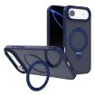 iPhone 17 Air Kalebol Metal Lens Frame MagSafe Case Navy Blue - 1