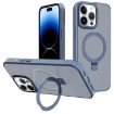 iPhone 14 Pro Kalebol Metal Lens Frame MagSafe Case Sierra Blue - 1