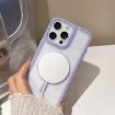 iPhone 16 Pro Max Rhinestone MagSafe Case Rose Gold Large Lens Hole - 4