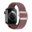 Apple Watch Band 46/49/45/44mm Double Loop Nylon Braid Smoky Purple - 1