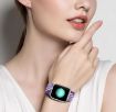 Apple Watch Band 46/49/45/44mm Double Loop Nylon Braid Starlight Pink - 5