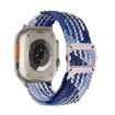 Apple Watch Band 42/41/40/38mm Double Loop Nylon Braid (Gradient Blue) - 1