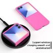 Samsung Galaxy Z Flip7 Blue Kalebol Paint-Sprayed Solid Color PC Case - 6