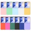 Samsung Galaxy Z Flip6 Pink Kalebol Paint-Sprayed Solid Color PC Case - 2