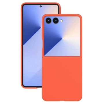 Samsung Galaxy Z Flip5 Orange PC Phone Case - Kalebol Paint-Sprayed - 1
