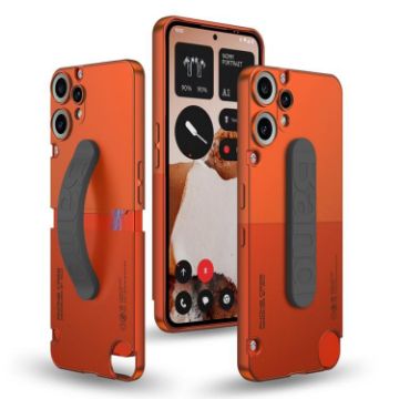 Nothing CMF Phone 2 Pro GKK Case with Silicone Wristband - Orange Red - 1