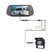7" IPS HD Screen AHD Touch Button Car Rearview Camera Monitor Kit Black - 8