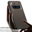 GKK Skin Feel Leather Nylon Phone Case for Nothing Phone 3a - Brown - 6