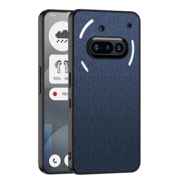 GKK Skin Feel Leather Nylon Case for Nothing Phone 3a - Blue - 1