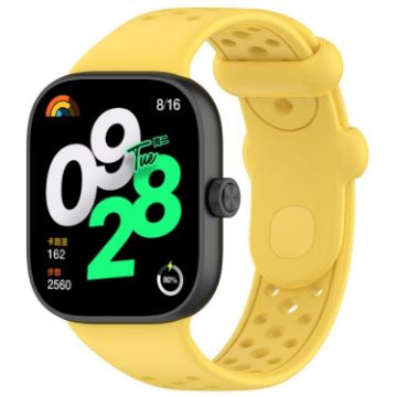 Xiaomi Smart Band 9 Pro/8 Pro/Redmi Watch 5/4 Silicone Band Yellow - 1