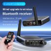 Portable Bluetooth Receiver AUX Adapter with USB, TF Card, Remote - Black - 3