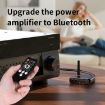 Portable Bluetooth Receiver AUX Adapter with USB, TF Card, Remote - Black - 8