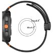 Samsung Galaxy Watch 8/8 Classic Magnetic Black Silicone Band Space Grey - 7