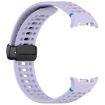 Samsung Galaxy Watch 8/8 Classic Magnetic Black Buckle Silicone Band - 4