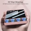 Samsung Galaxy Z Flip7 5G Case - GKK Privacy Film, Magnetic, Purple - 3