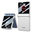 Samsung Galaxy Z Flip7 5G Silver Magnetic Privacy Case Full Coverage - 1
