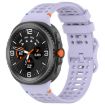 Samsung Galaxy Watch 8/8 Classic Silicone Band, Ladder Buckle, Purple - 1