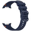 Samsung Galaxy Watch 8/8 Classic Silicone Band Midnight Blue Ladder Buckle - 3