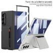 Samsung Galaxy Z Fold7 5G Leather Case with Card Slots - Titanium Grey - 4