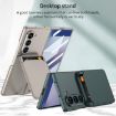 Samsung Galaxy Z Fold7 5G GKK Magnetic Card Bag Case (Carbon Fiber) - 7
