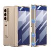 Samsung Galaxy Z Fold7 5G Gold Magnetic Full Cover Case with HD Film - 1