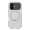 iPhone 17 Kalebol Frosted MagSafe Acrylic TPU Case (Transparent) - 1
